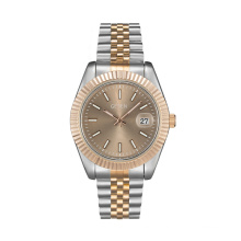 Hot sale mens watch stainless steel band quartz movement wrist watch